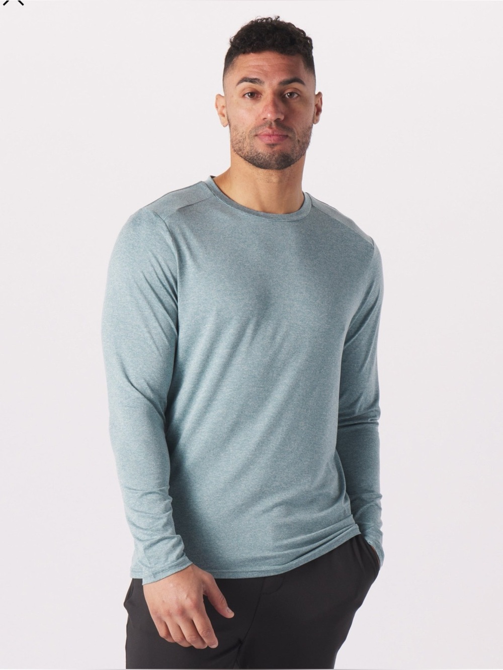 Glyder - Salton Long Sleeve Shirt in Lagoon - Men’s XXL
